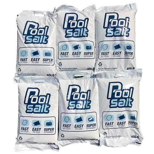 240LB (6 BAGS) OF 40LB SALT