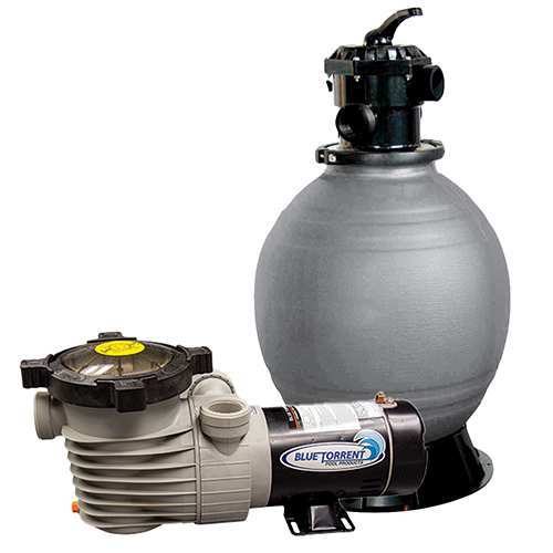 19 SAND FILTER WITH PUMP AND SAND