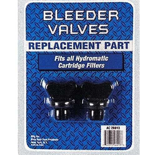 BLEEDER VALVE FOR CARTRIDGE 2 PK