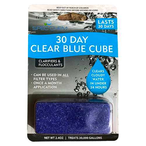 30 DAY CLEAR BLUE CUBE